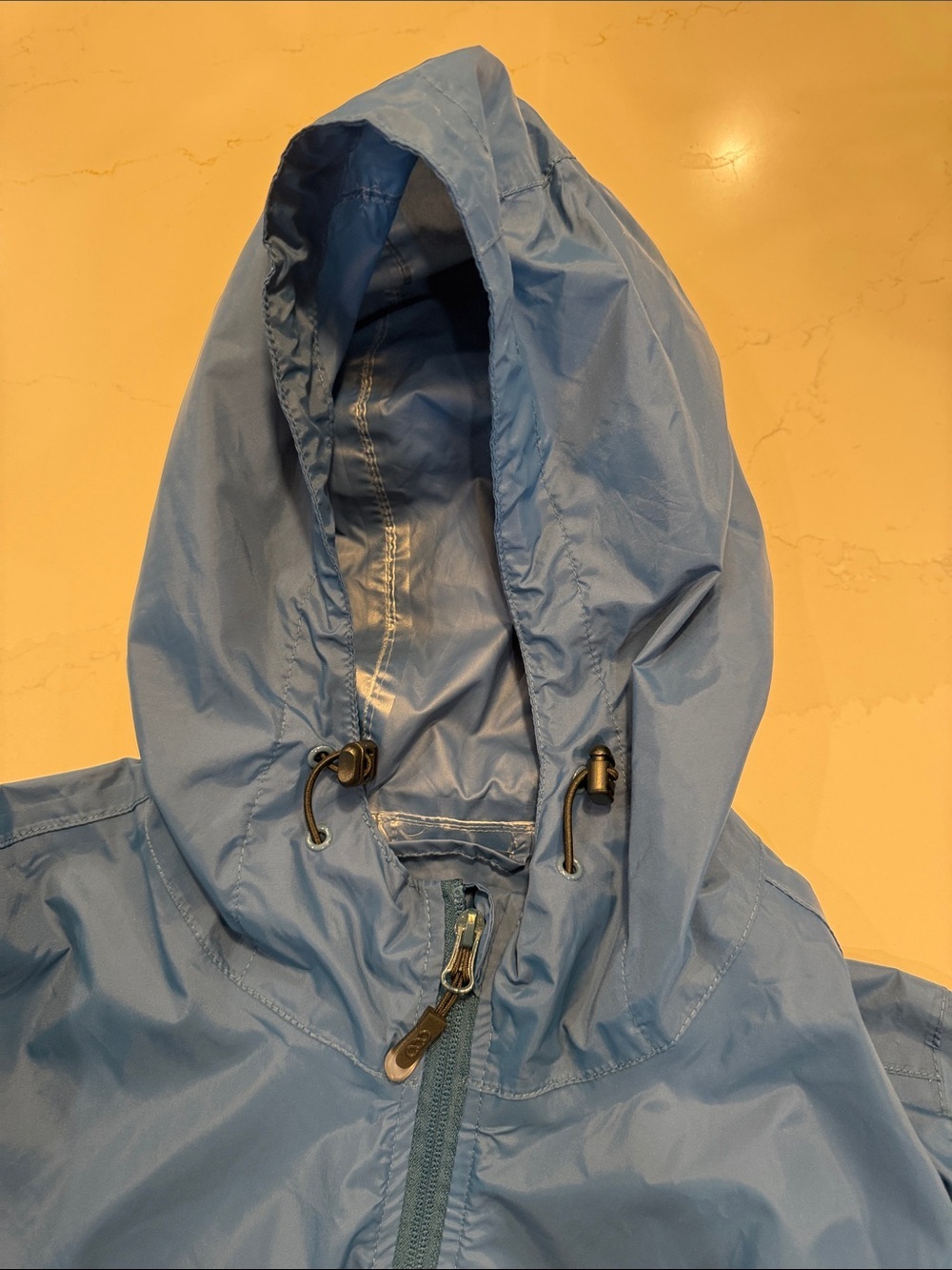 Women's 3000 Packable Long Rain Jacket SZ L - Picture 14 of 15